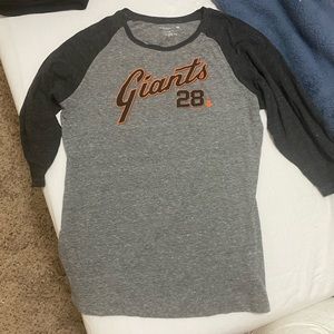 New Era San Francisco Giants Jersey Shirt Posey #28